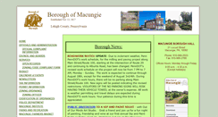 Desktop Screenshot of macungie.pa.us